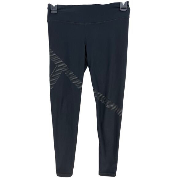 Under Armour Leggings Womens Size XS Black Activewear Pull On Athleisure Gym - Picture 1 of 4
